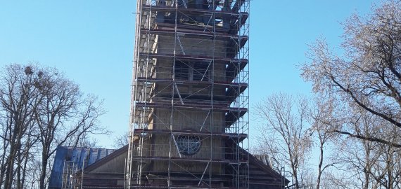 Salų bažnyčios remontas: renkami parašai, kad atnaujinta šventovė netaptų antrąja Notre Dame