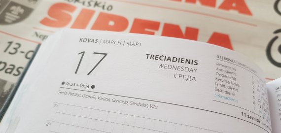 Kovo 17-oji Lietuvoje ir pasaulyje