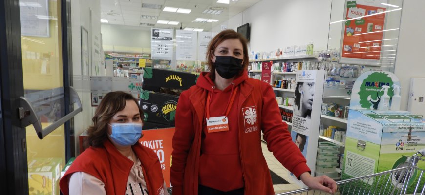 „Maisto banko“ pavasarinėje akcijoje – parama ir ukrainiečiams