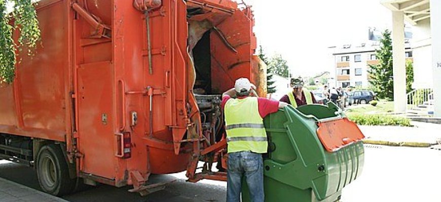 Komunalinių atliekų išvežimo grafikas gyventojams 2018 m.