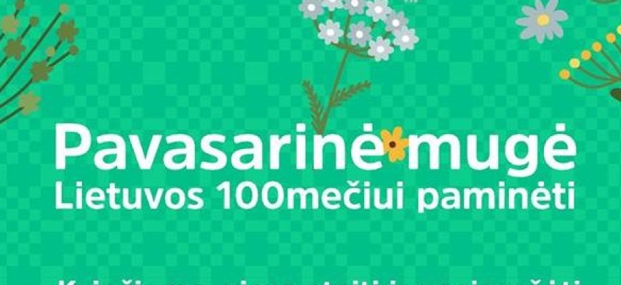 Gegužės 12-13 dienomis Nepriklausomybės aikštėje vyks pavasarinė mugė
