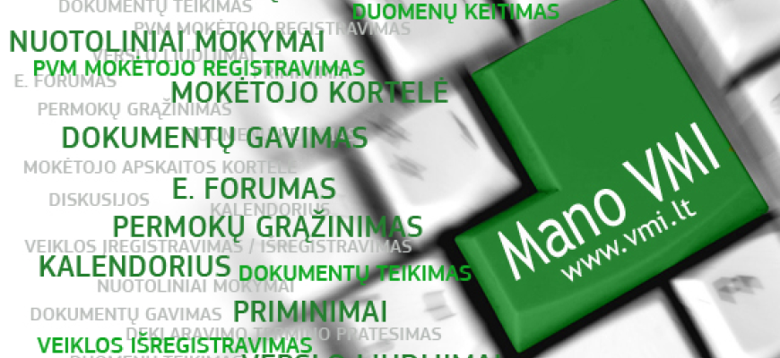 Sklandžiam deklaravimui būtinus duomenis reikia pateikti laiku