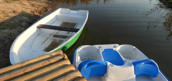 Sartų ežere įrengta nemokama vieta valtims nuleisti