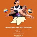 Rokiškyje vyks SIP paplūdimo tinklinio turnyras