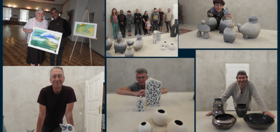 Menininkų rezidencija ištuštėjo, o Salų dvaras pasipildė kūriniais (foto)