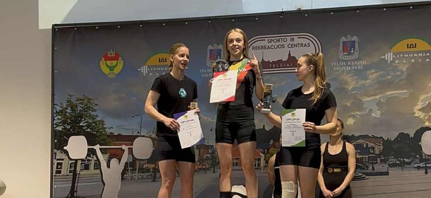 Dar viena pergalė: kraštietė G. Laucytė didžiuojasi čempionės titulu