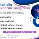 Priminimas moterims: neatidėliokite patikros – ji gali išgelbėti gyvybę