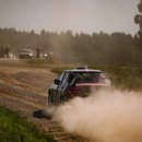Pirmoji „Rokiškio Grand Rally“ diena: lyderiu tapo Deividas Gezevičius su Evaldu Kvederiu (foto)