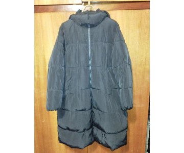 Ilga žieminė striukė su gobtuvu