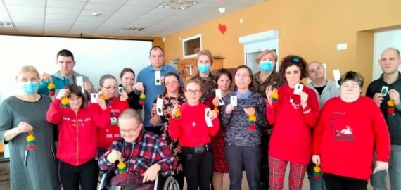 Rokiškio dienos centras paminėjo Lietuvos valstybės atkūrimo dieną (foto)