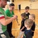 „Cornhole“ įsisuko jau ir į rajono darželius