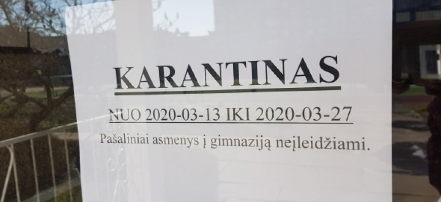 22 svarbiausi nurodymai ir rekomendacijos karantino metu