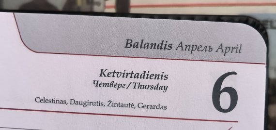 Balandžio 6-oji Lietuvoje ir pasaulyje