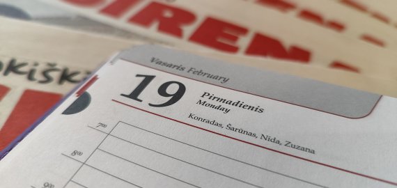 Vasario 19-oji Lietuvoje ir pasaulyje