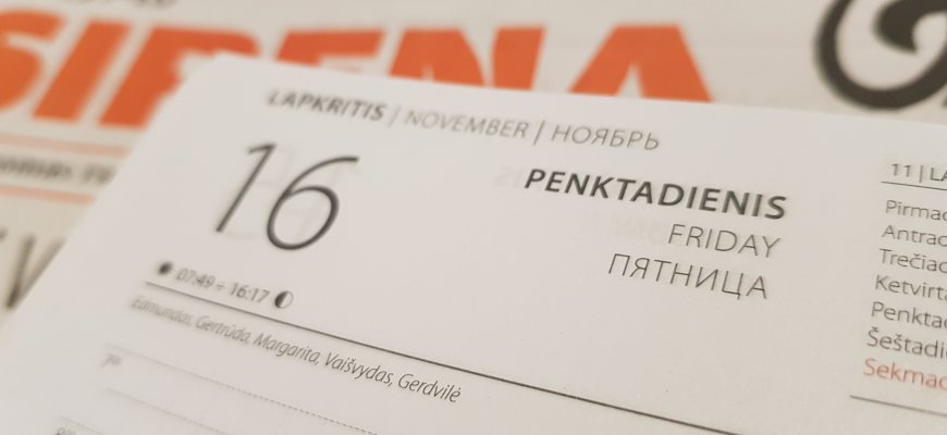 Lapkričio 16-oji Lietuvoje ir pasaulyje