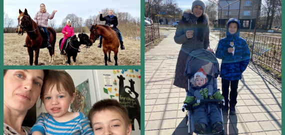 Nuo karo pavojų – su vaikais į Rokiškio rajoną, arčiau čia dirbančių vyrų