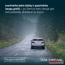 Nuo balandžio 1-osios – svarbūs pokyčiai kelyje: didėja greitis, prasideda vasarinių padangų sezonas