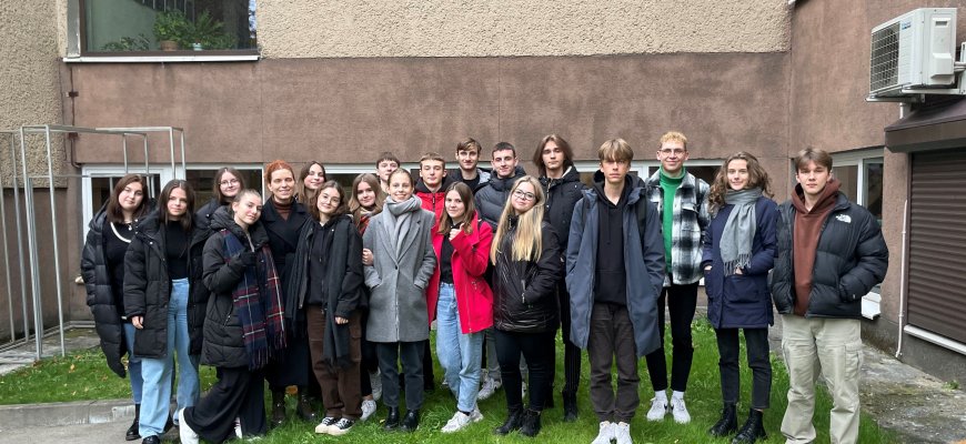 Jaunimo organizaciją aplankė svečiai