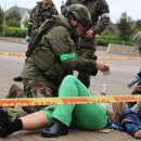 Rokiškyje išbandytas pasirengimas valstybės gynybai – imituotos priešiškų jėgų provokacijos suvaldytos (foto)