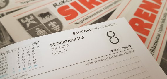 Balandžio 8-oji Lietuvoje ir pasaulyje