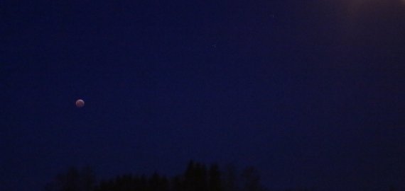Rokiškėnai galėjo stebėti unikalų reiškinį