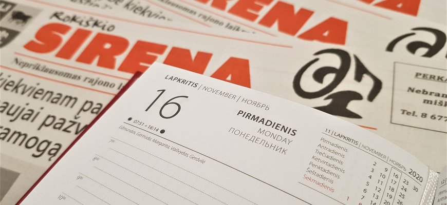 Lapkričio 16-oji Lietuvoje ir pasaulyje