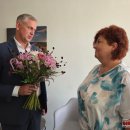 Rokiškio socialinių paslaugų centro vadovė Elona Adomavičienė švenčia jubiliejų