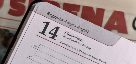Rugpjūčio 14-oji Lietuvoje ir pasaulyje