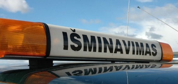 Kalvių kaime rasta karo laikų mina