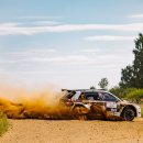 Pirmoji „Rokiškio Grand Rally“ diena: lyderiu tapo Deividas Gezevičius su Evaldu Kvederiu (foto)