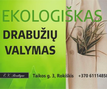 Ekologiškas drabužių valymas