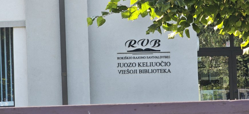 Rokiškio Juozo Keliuočio viešoji biblioteka kviečia