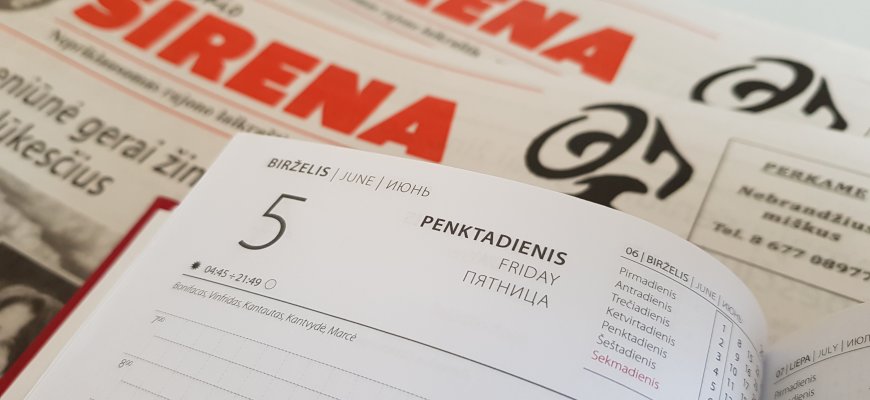 Birželio 5-oji Lietuvoje ir pasaulyje