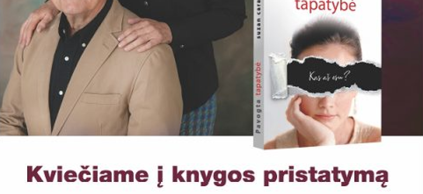 Kviečia į knygos „Pavogta tapatybė“ pristatymą Rokiškyje