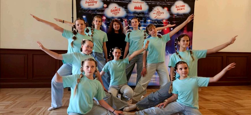 Rokiškio šokėjų triumfas Rygoje – nuo prizinių vietų iki „Grand Prix“ apdovanojimo