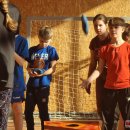 Rokiškio J. Tūbelio progimnazijos pradinių klasių mokinių „Cornhole“ turnyras (foto+video)