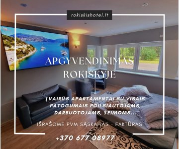 Apartamentų nuoma Rokiškyje