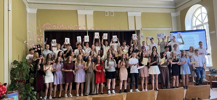 Mokslo metų pabaigtuvės Rokiškio Juozo Tumo-Vaižganto progimnazijoje (foto)