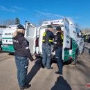 Rokiškio PK kieme – trys nauji automobiliai (foto)