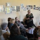 Lietuvos nacionalinei bibliotekų savaitei skirtame renginyje Suvainiškyje skambėjo poezija ir dainos (foto)