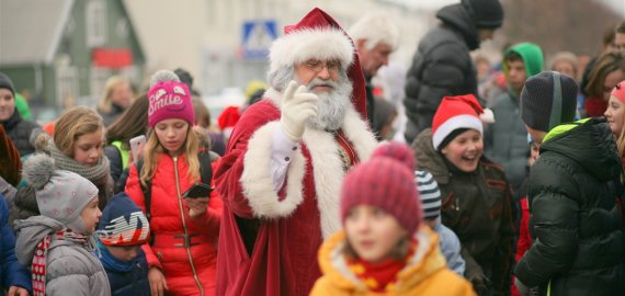 Rokiškyje apsilankė Kalėdų karavanas