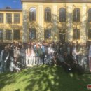Įsimintinas vakaras mokykloje: pažintis su kinologais, policininko bei kario profesijomis (foto)