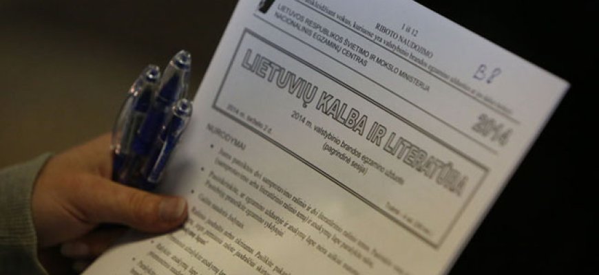 Abiturientams palankūs ilgai laukti lietuvių kalbos ir literatūros egzamino pokyčiai