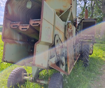 „Claas Europa“ kombainas