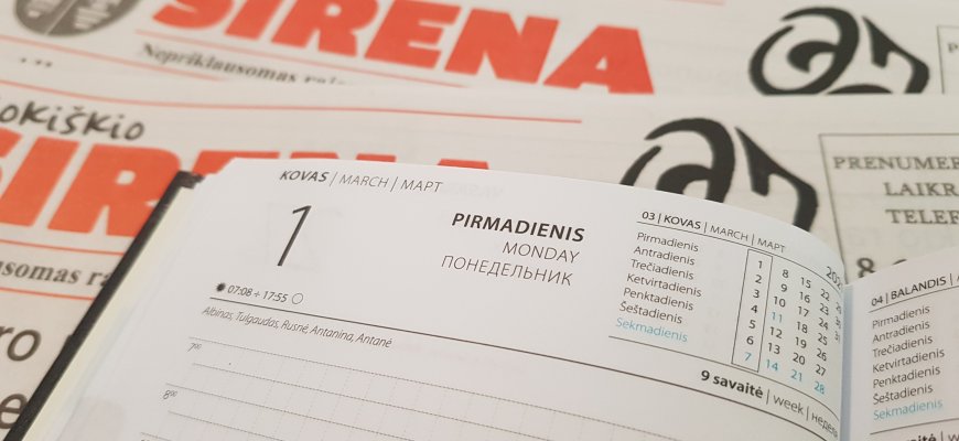 Kovo 1-oji Lietuvoje ir pasaulyje