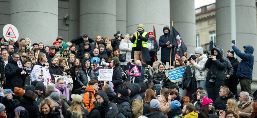 Šiandien vėl – protestas: trys eilutės LRT įstatymo pakeitimų ir didžiulis ažiotažas visuomenėje