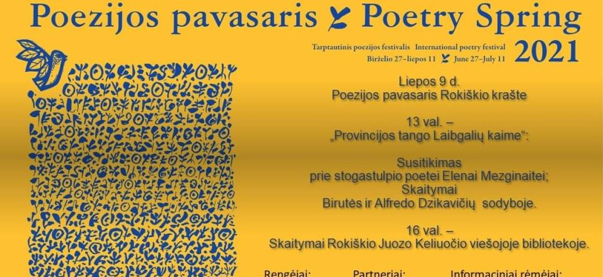Poezijos pavasaris 2021