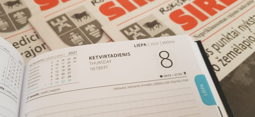 Liepos 8-oji Lietuvoje ir pasaulyje