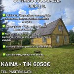 Sklypas su namu Juodupėje