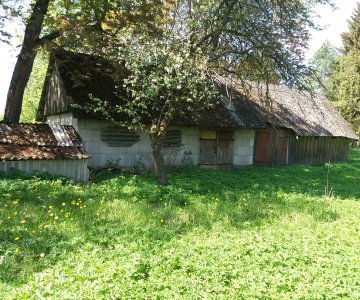 Sodyba Vėbriškių k., netoli nuo Rokiškio